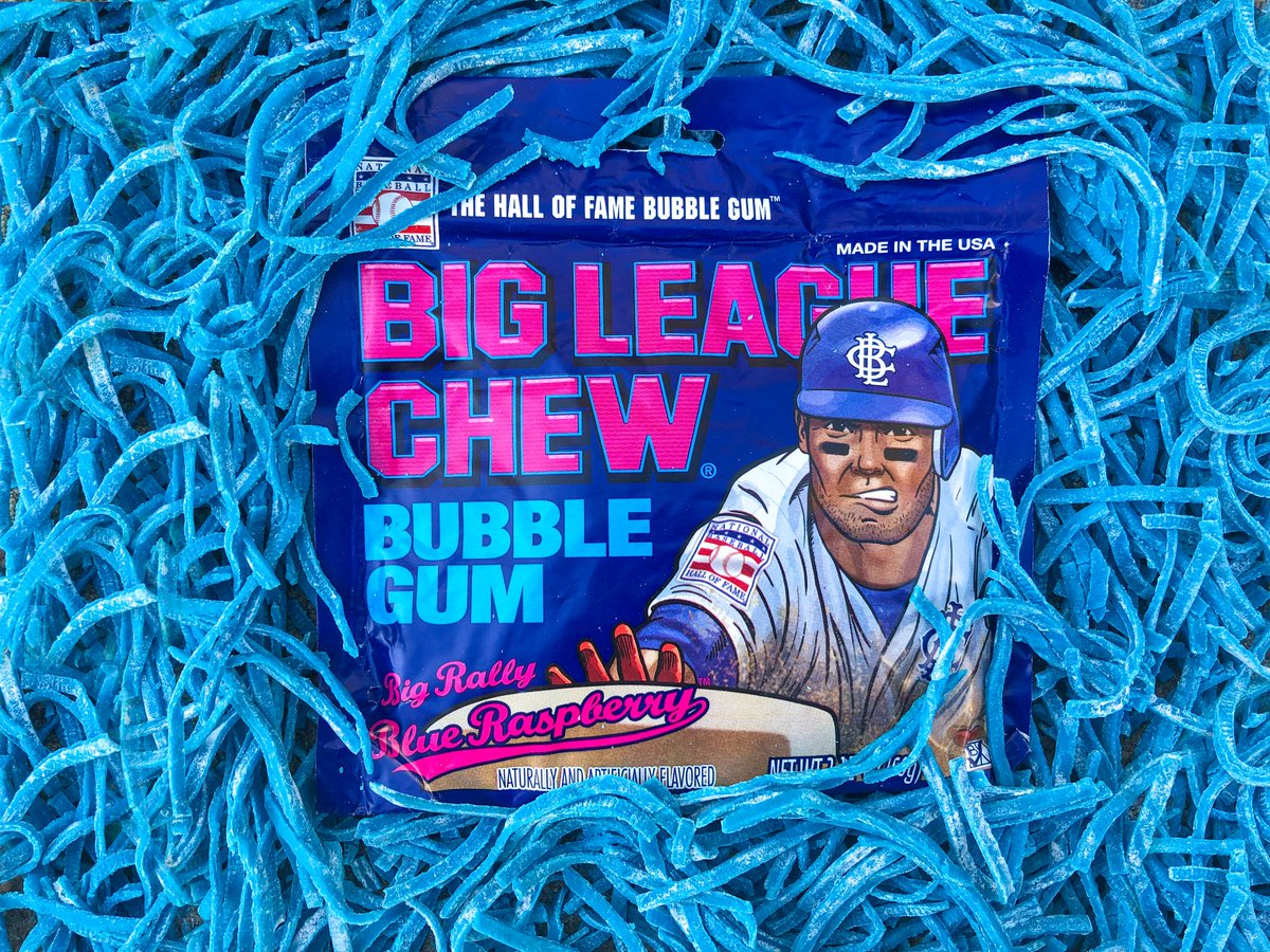 bigleaguechew's tweet photo. Raise your hand if you can smell this photo just by looking at it. πββοΈ #BigRallyBlueRaspberry #BigLeagueChew https://t.co/Qg6OzL7yph