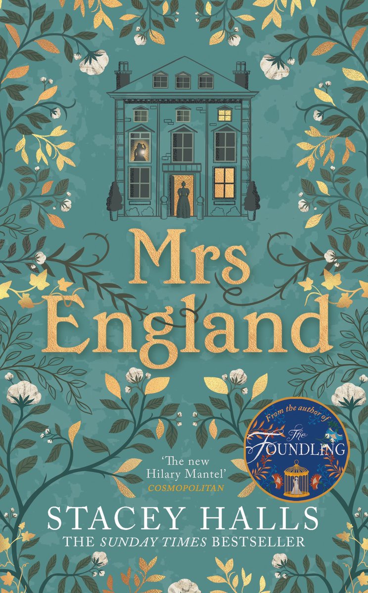 So so excited about @stacey_halls new book #MrsEngland. I ❤️ The Familiars & The Foundling so much that I just know this is going to be one of my top reads of the year! @bonnierbooks_uk @ZaffreBooks