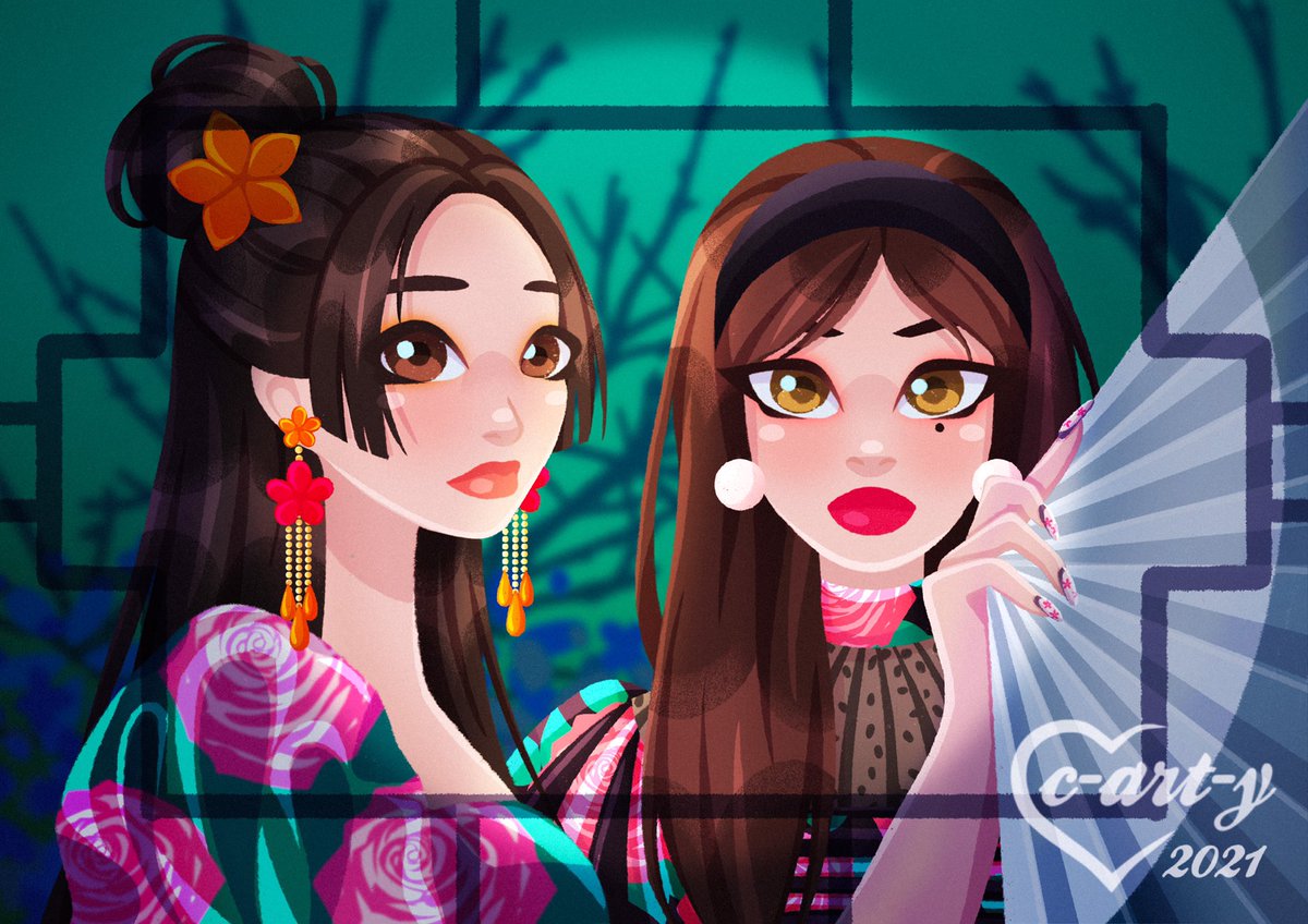 c_art_y's tweet photo. Hwaa ❄️🌸🔥
.
.
Loved all 3 concepts of this comeback 
#gidle #GIDLE_HWAA #SOYEON #SOOJIN #MIYEON #YUQI #shuhua #minnie #HWAAoutNOW #IBURNoutNOW #gidlefanart #kpopfanart https://t.co/fjF9BANY6k