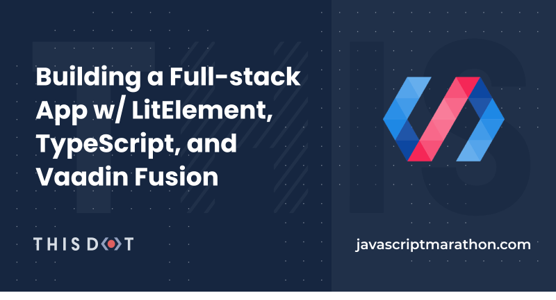 ThisDotLabs's tweet image. Learn the basics of app building with #LitElement and the new #VaadinFusion framework in this free live tutorial, featuring @marcushellberg!
Part of the #JavaScriptMarathon, returning this month!
January 20th, 2020 @ 5:00pm ET
RSVP!
buff.ly/38nNvsp
