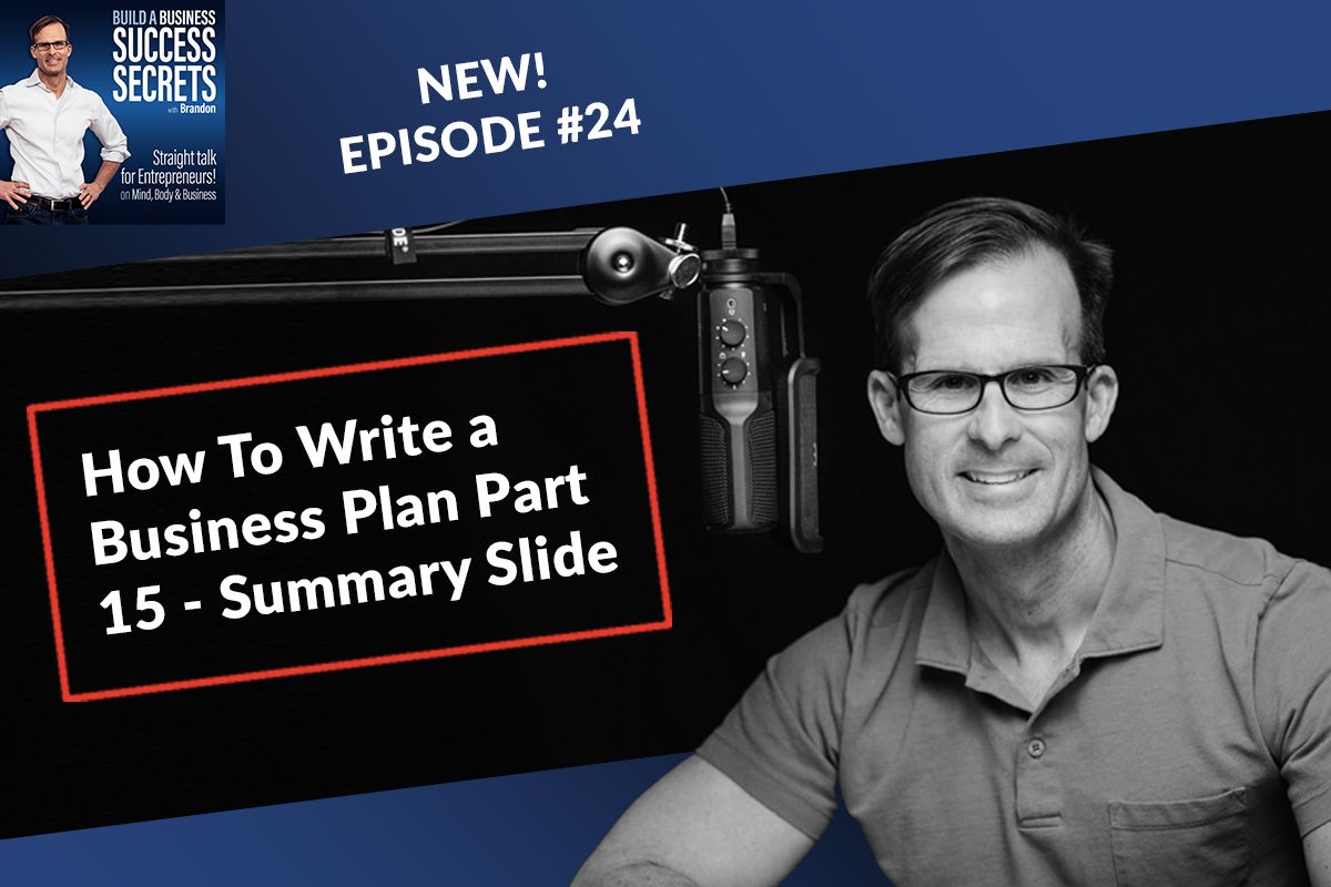 BrandonCWhite's tweet photo. You’ve been working hard writing your business plan. Here’s how to finish it up with a bang. Part 15 of the How to Write Your Business Plan series.
#BuildABusiness #HowToWriteABusinessPlan #SuccessSecrets #Entrepreneur #CEO #StartUp #Podcast #Summary #Goals #Team #ElevatorPitch https://t.co/5bA0Hk8p1s