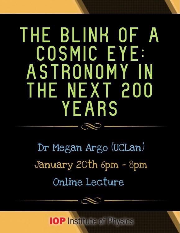 ‼️New talk alert‼️

Don't miss our talk next week from Dr Megan Argo!

Click the link to register:
register.gotowebinar.com/register/48025…

@UCLan <a href="/AstroMeg/">Dr Megan Argo BEM 🇪🇺🇬🇧🏴󠁧󠁢󠁳󠁣󠁴󠁿🇺🇦</a> <a href="/UCLanPhysSoc/">UCLan Physics Soc</a> <a href="/UCLanSU/">UCLan Students' Union - INACTIVE</a> @UCLanSUActivity <a href="/LancasterUni/">Lancaster University</a>