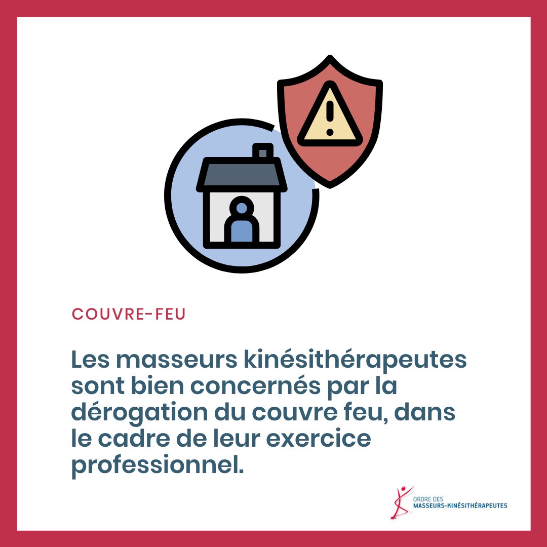 cnomk's tweet photo. ❗️COUVRE-FEU À 18h00❗️
Vous pouvez continuer d’accueillir vos patients après 18h. 
👉Pour vos déplacements, vous devrez vous munir de votre carte professionnelle (https://t.co/kQXBuXEYHH) 1/3 https://t.co/IWUiN59AVX