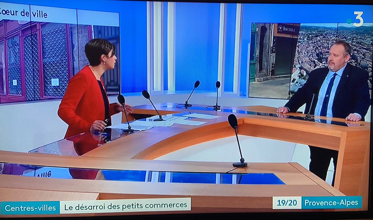cci_paca's tweet photo. #reseauCCI En ce moment 📺 @France3Provence @StephanePaglia sur le plateau du 19/20 : point sur le contexte économique #paysdarles #CouvreFeu18h #commercesdeproximité https://t.co/oH4DQ6F8r8