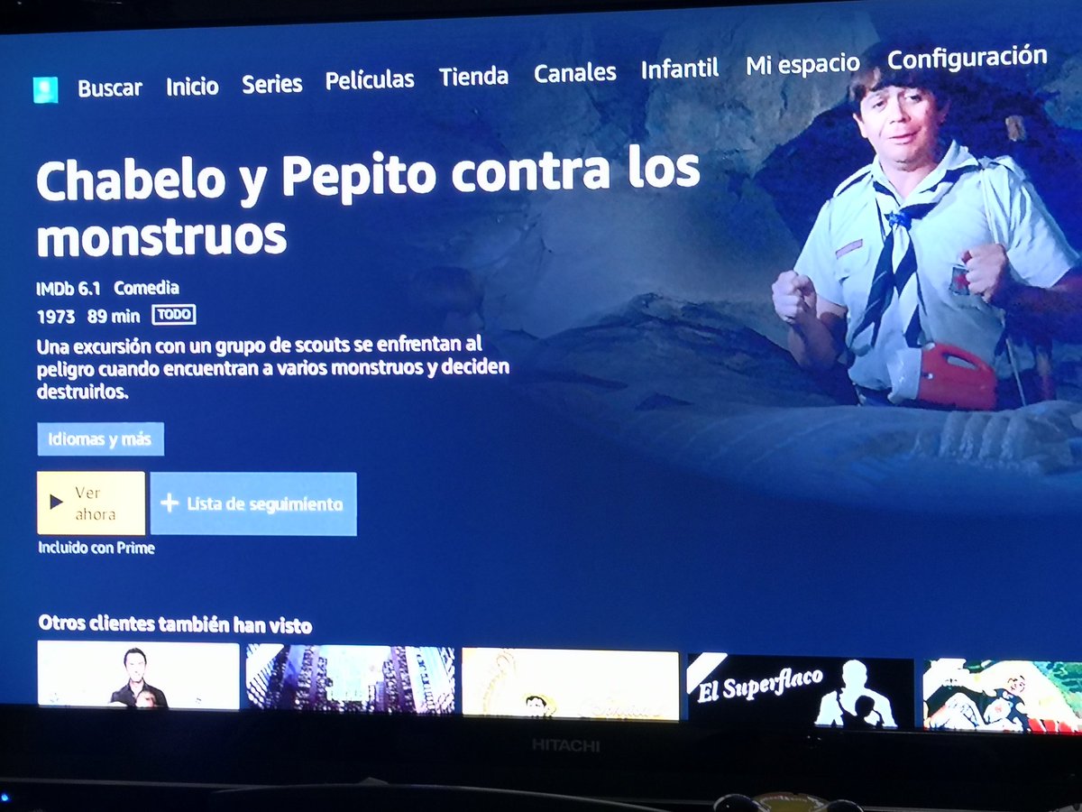 Densho's tweet photo. Yo no sé para qué mierdas estoy pagando Prime Vid...

Oh, por dios...

Olvídenlo. https://t.co/vpWwvWfvus