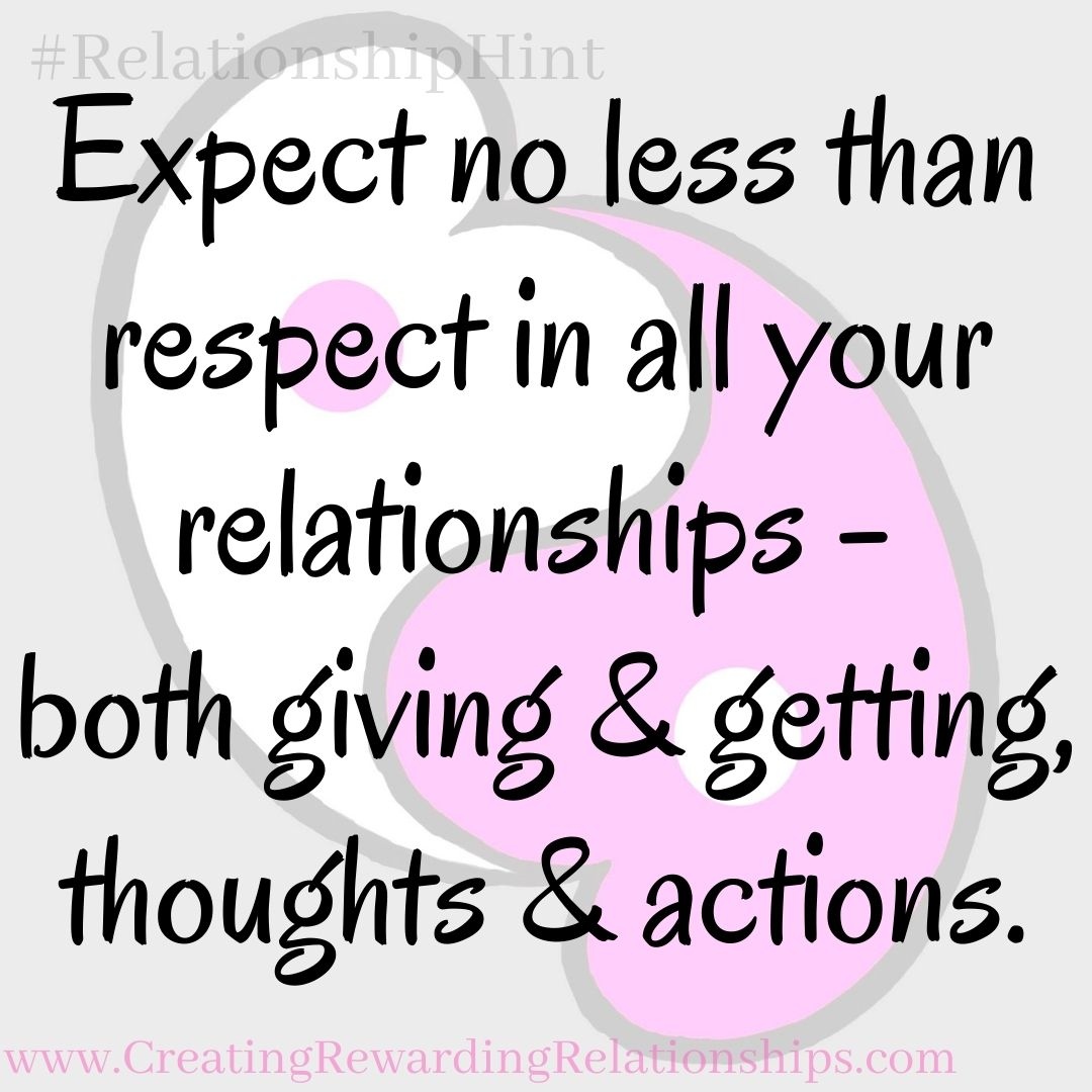 HappyCoupleXprt's tweet photo. Respect is in our heads, in our actions &amp; in what we accept into our lives.
You can't be nasty, snarky, sarcastic in your head when  interacting, no matter what is coming out of your mouth.
Plus you must limit yourself to only people who give you the same amount of respect. https://t.co/fyt9J32How