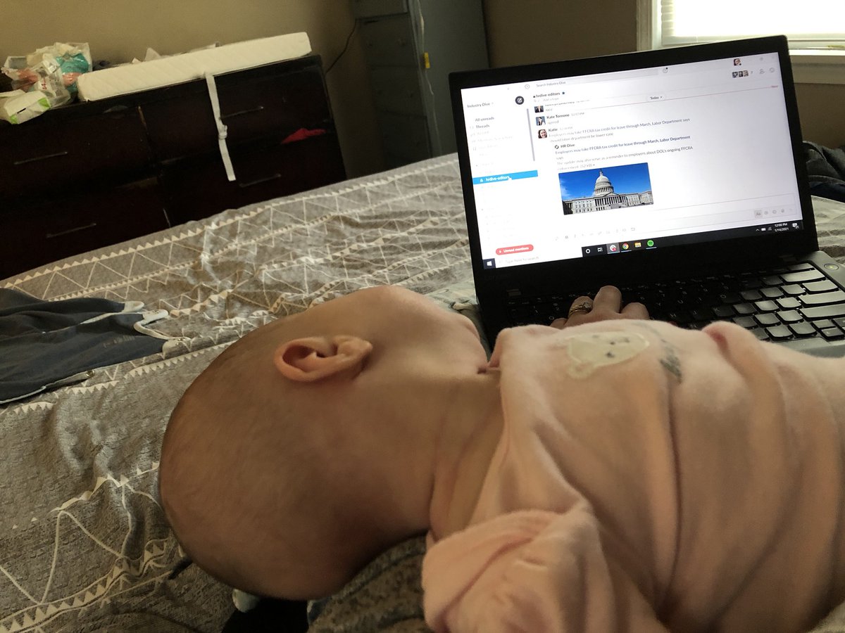My assistant fell asleep on the job. How embarrassing.