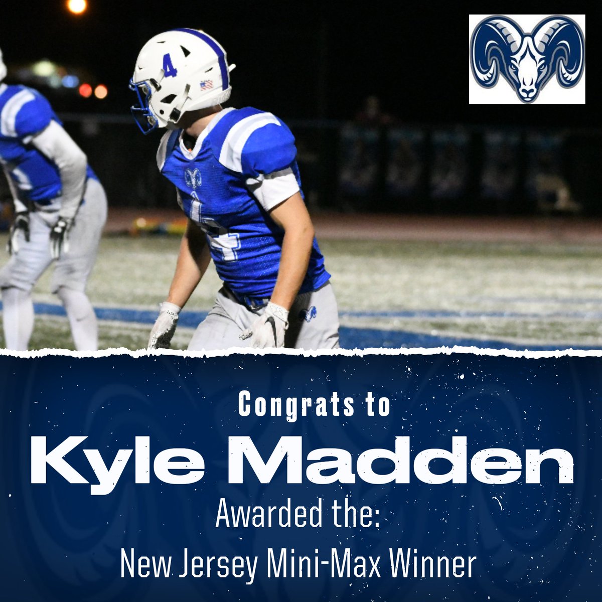 Congrats to Kyle Madden🏈💙!!