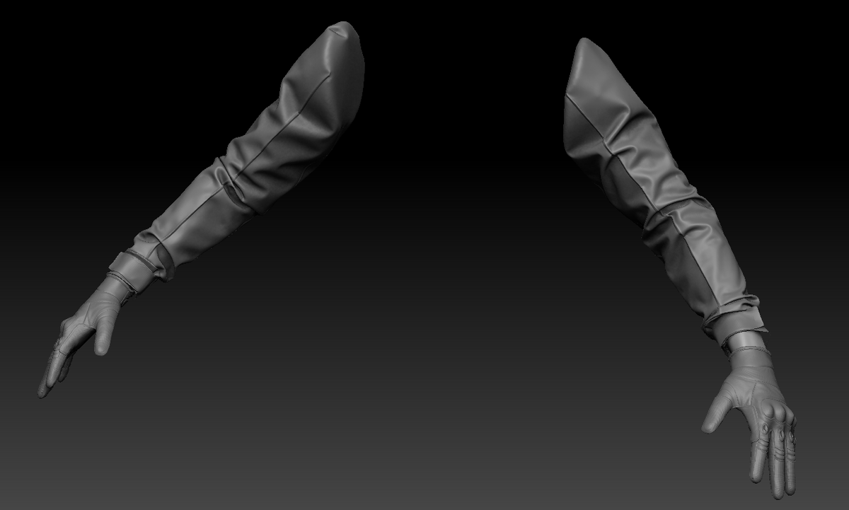 ZBrush sculpt for our modular character system. The idea is to make the characters very modular so you have a lot of different options to choose from. "Zero Six" - a Tactical Third-Person Shooter - ALPHA SIGN-UP at zero-six-game.com -  #UE4 #unrealengine #MadeWithUnreal