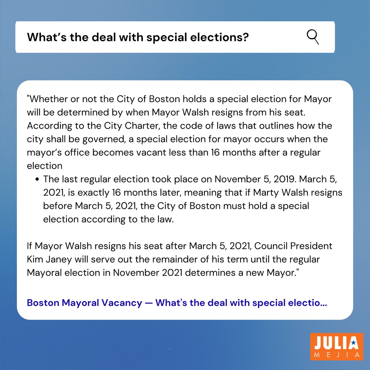 What is the context of this vacancy?What happens if/when the Mayor resigns?What happens to District 7’s City Council seat?What’s the deal with special elections?