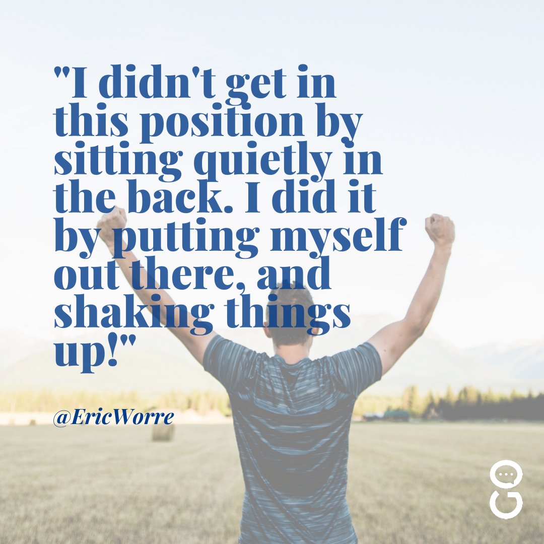 gogrow_app's tweet photo. "I didn't get in this position by sitting quietly in the back. I did it by putting myself out there, and shaking things up!" @EricWorre

Who's ready to shake some things up! 💪 #networkmarketing https://t.co/VKAhI9XZAh
