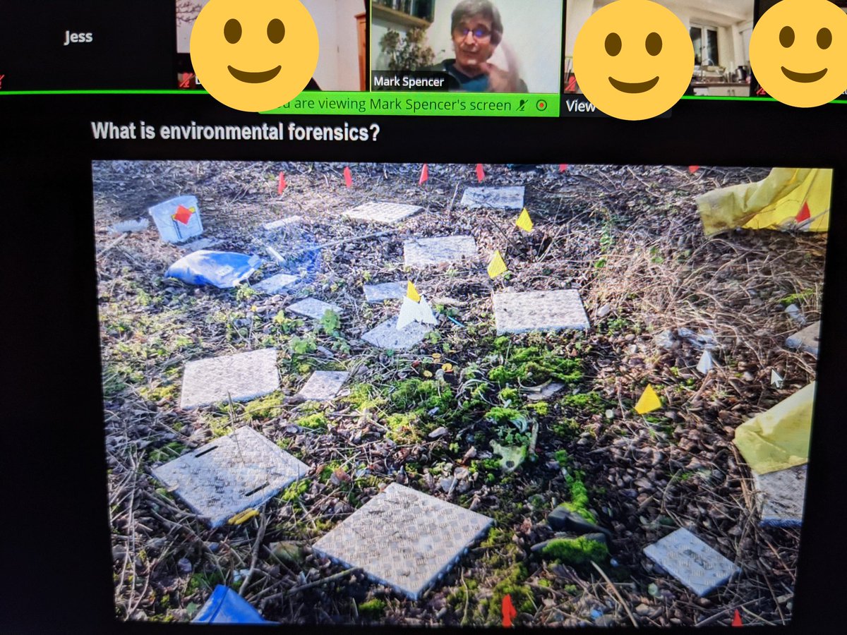 @WKWT awesome forensic ecology webinar with forensic botanist, Dr Mark Spencer #WilderWarwickshire #WilderFuture @HeritageFundUK #forensics #forensicbotany #forensicecology @LinneanSociety @NHM_London