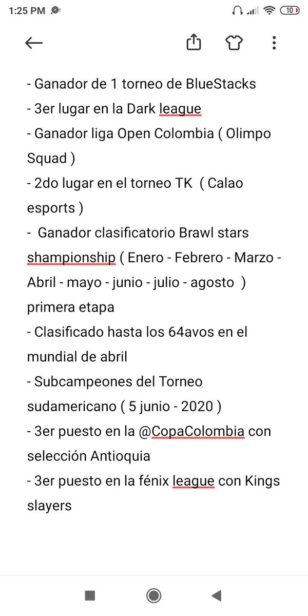- A year and a half on experience in competitive 
- Lenguage native Spanish 
- Level B1 in english 
- ubication Colombia 
- NA server 
- extensive time availabilty