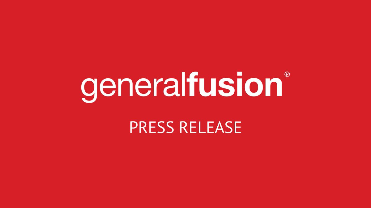 Today #GeneralFusion is pleased to announce new investment from Thistledown Capital – a firm established by <a href="/Shopify/">Shopify</a> founder Tobias Lütke. Together, we are working towards a common goal: accelerating clean technology for a greener tomorrow: generalfusion.com/2021/01/shopif… #fusionenergy
