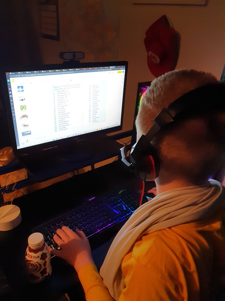 Mr Balfour (@mrbalfourlhs) on Twitter photo Work rest and play. Jaydan Currie S1 makes sure he has a well balanced school day while learning from home as we see him taking care of Maths , French and Heath & Well-being. <a href="/LHSgetsdigital/">LHS Digital Learning</a> <a href="/LarbertHighASC/">LarbertHighASC</a> <a href="/MissMcIlquham/">Miss Mcilquham</a> Work rest and play. Jaydan Currie S1 makes sure he has a well balanced school day while learning from home as we see him taking care of Maths , French and Heath & Well-being. <a href="/LHSgetsdigital/">LHS Digital Learning</a> <a href="/LarbertHighASC/">LarbertHighASC</a> <a href="/MissMcIlquham/">Miss Mcilquham</a>