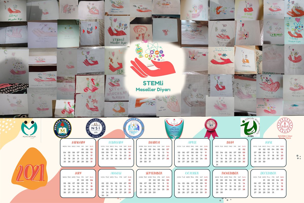 Yeni yıl #Somadaeğitim adına hayırlara vesile olur inşallah.
Proje ortağı okullarımızla oluşturduğumuz 2021 takvimimiz hazır. <a href="/mdikici45/">Mustafa Dikici</a> <a href="/bekircakmak45/">Bekir ÇAKMAK🇹🇷</a> <a href="/balkes1045/">balkes</a> <a href="/tretwinning/">eTwinning Türkiye</a>