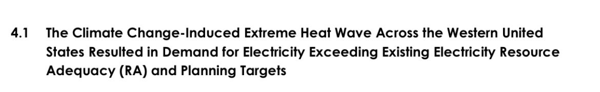 #1 Climate change induced heat wave caused realized load to exceed RA and planning targets.I can’t disagree that higher temps caused an increase load. However I do have issue with a few things from this section.