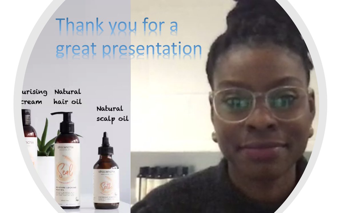 Thank you Joycelyn Mate (Co-founding Director, Afrocenchix Ltd) for your excellent insights into formulating for the Afro market. You know from all the questions (too many to fit into the time), just how much SCS members/delgates enjoyed and valued your talk.
<a href="/Afrocenchix/">Afrocenchix</a>