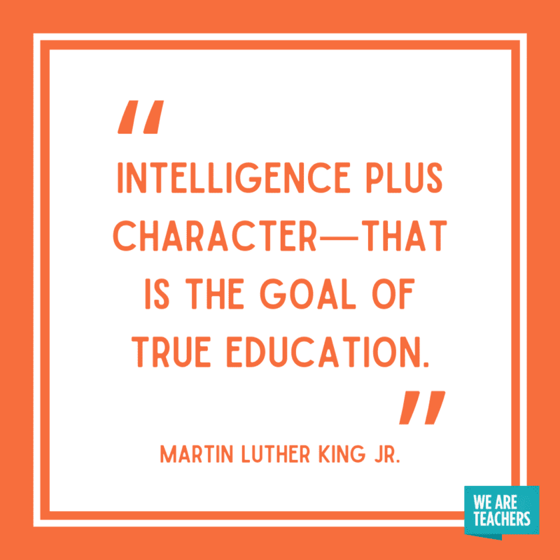 PRESAllStar's tweet photo. In honor of the Martin Luther King, Jr. holiday today, here are a few of our favorite quotes to think about. (Awesome layouts courtesy of @WeAreTeachers!) We'll see you in school tomorrow, AllStars! ⭐⭐⭐ https://t.co/krQiVlutSY