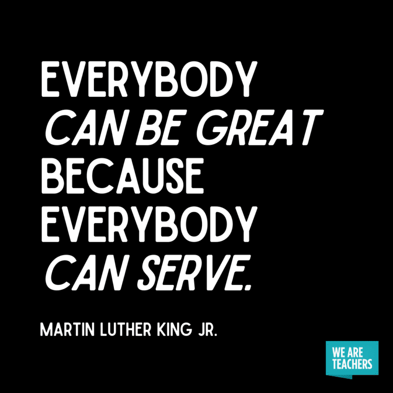 PRESAllStar's tweet photo. In honor of the Martin Luther King, Jr. holiday today, here are a few of our favorite quotes to think about. (Awesome layouts courtesy of @WeAreTeachers!) We'll see you in school tomorrow, AllStars! ⭐⭐⭐ https://t.co/krQiVlutSY