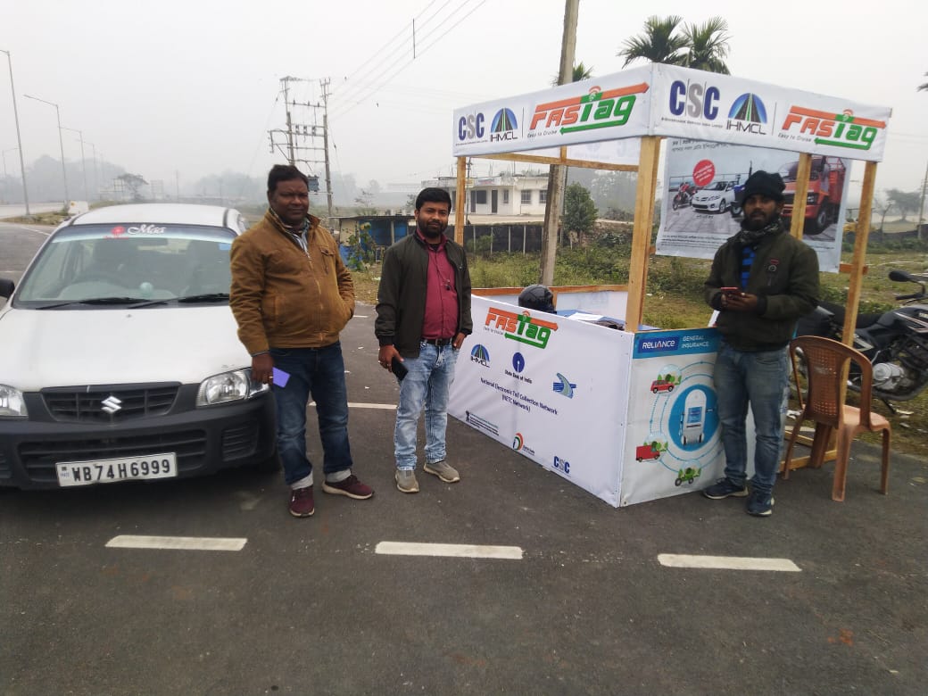 jatan_sarkar's tweet photo. Installing FasTag from our CSC FasTag stall at Toll Gate Sulka Para Jalpaiguri.
Fastag is mandatory for every #Vehicle from 15th of January 2021 visit today at your nearest CSC Fastag centre and install FasTag Today.
#installfastag #saveyourtime #CSCFasTag https://t.co/SiOPxr0SkW