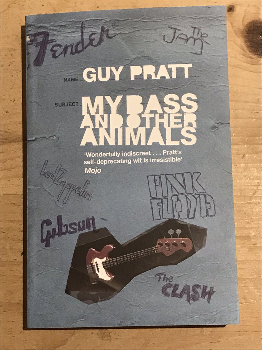 Here we go then <a href="/guypratt/">Guy Pratt</a> . Looking forward to the read. #bass