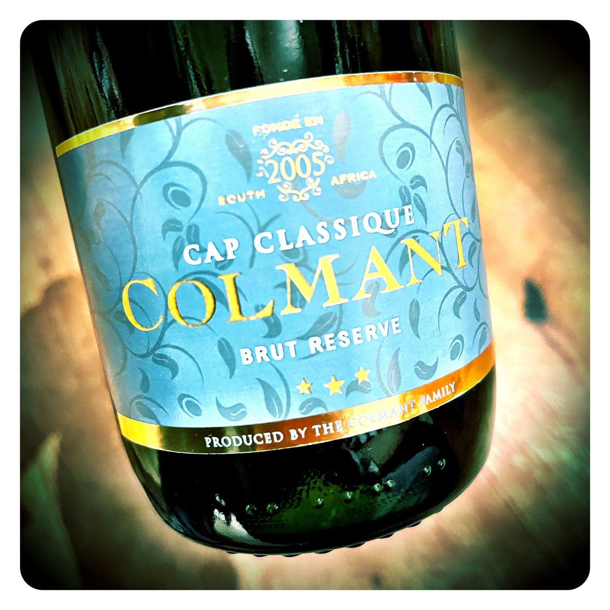 Look what arrived today. Another of my favourite Cap Classiques sparkling wines from South Africa and @ColmantWine where Paul Gerber is doing a great job now!