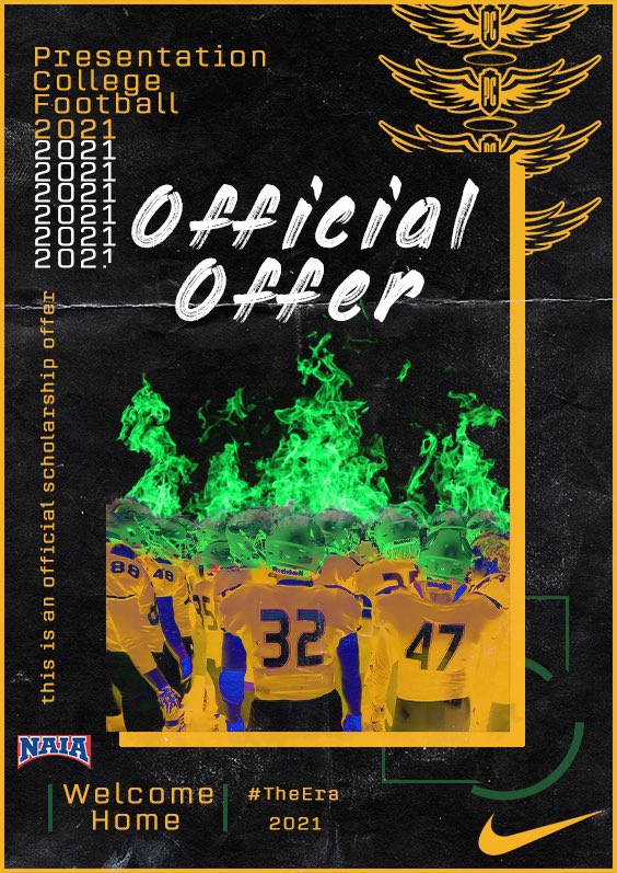 Breyer Greene (@its_breyer_g) on Twitter photo After a nice phone call with <a href="/CoachGlas05/">Jason Glasco</a> I’m really excited to announce I have received an offer to continue my Athletic and Academic career at <a href="/PCSaintFootball/">Presentation Football</a> #SA1INTARMY After a nice phone call with <a href="/CoachGlas05/">Jason Glasco</a> I’m really excited to announce I have received an offer to continue my Athletic and Academic career at <a href="/PCSaintFootball/">Presentation Football</a> #SA1INTARMY