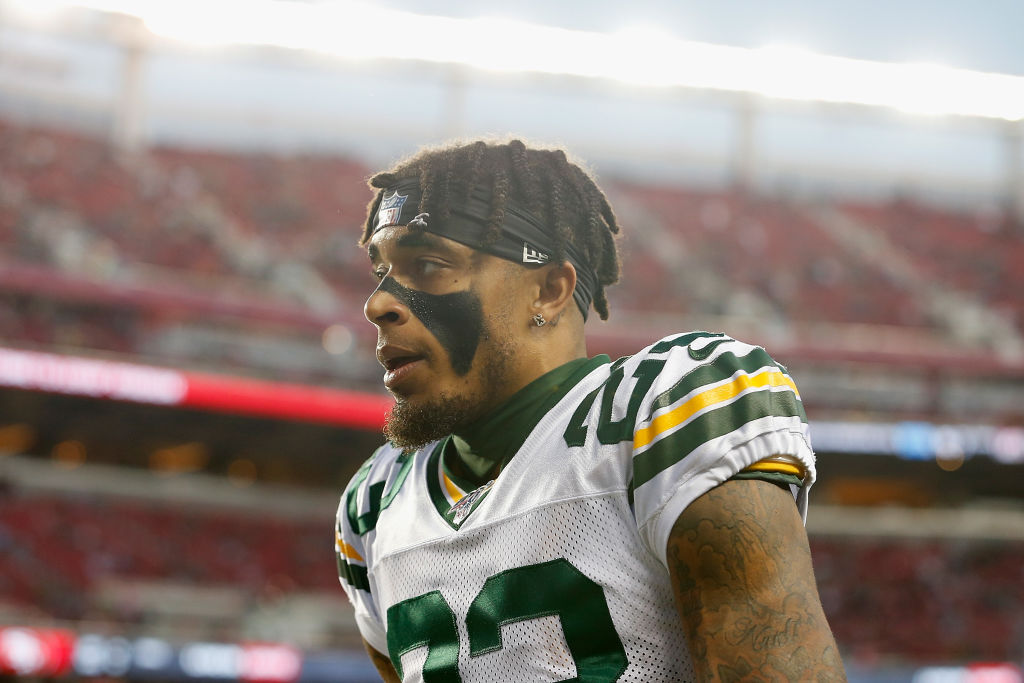 PFF's tweet image. Who's the best trash talker in the post season? 🗣️