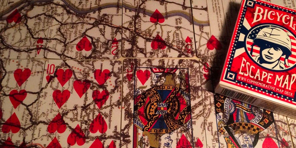 Did you know there is a seedy and dark side to #playingcards in history?

They've been outlawed, used as propaganda, and to trick enemies.

But our favorite use is an inspiring and maybe even heroic effort to free POWs from German camps.

Read about it: l8r.it/Hy3m