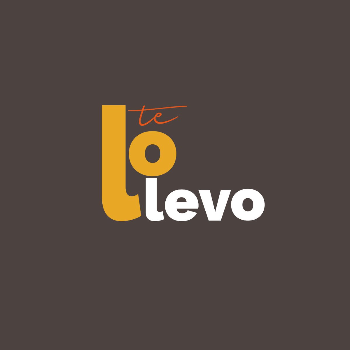 Te lo Llevo, es una empresa de recaderos y repartos a domicilio. 🛵🚗🛵  

Para el 𝐛𝐫𝐚𝐧𝐝𝐢𝐧𝐠 𝐝𝐞 𝐬𝐮 𝐦𝐚𝐫𝐜𝐚, hemos apostado por una imagen visual llamativa, con tipografía en negrita prominente, y colores vivos que son fáciles de identificar para el usuario.🧡💛