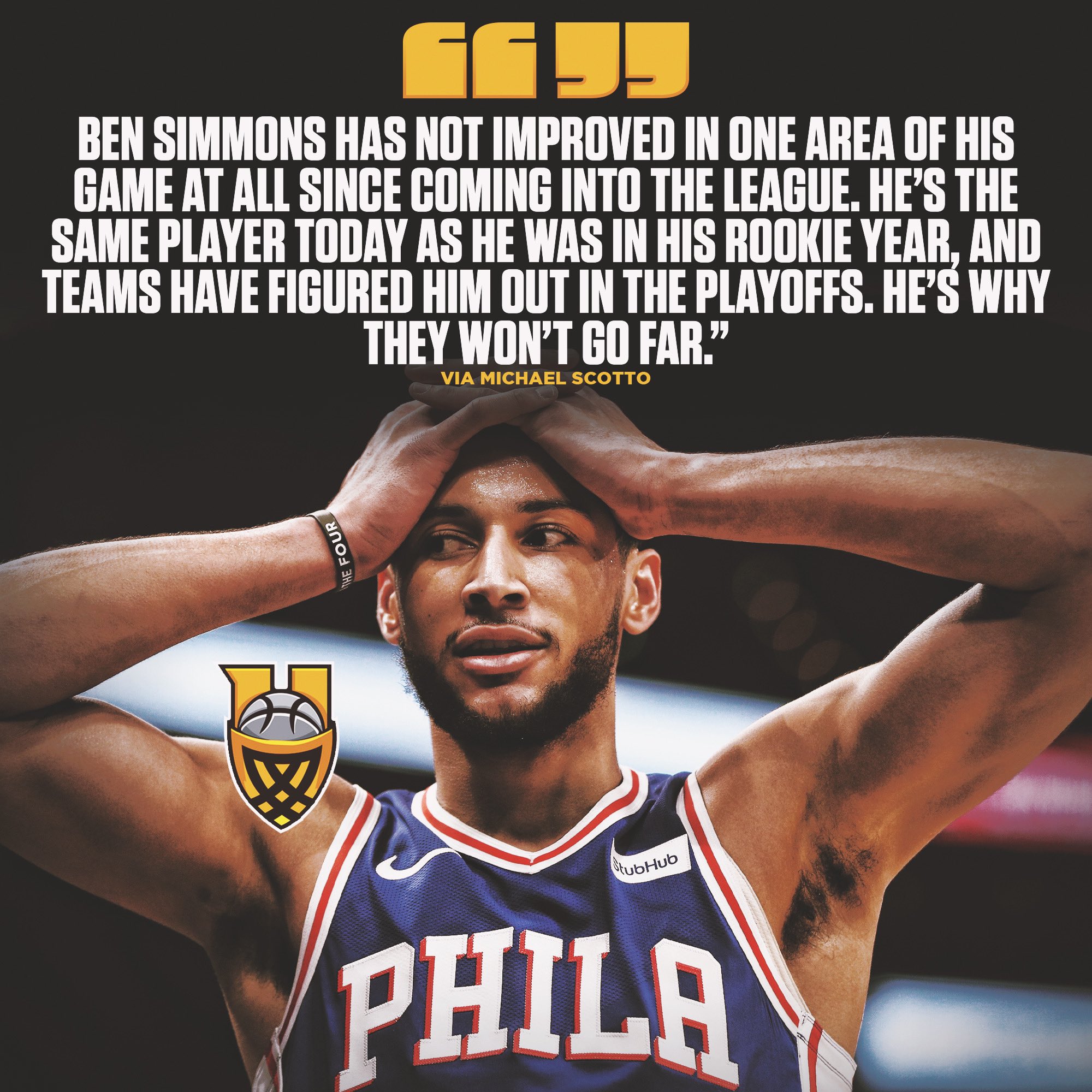 Hoop Central on X: An Eastern Conference Executive had some strong words  on Ben Simmons (via @MikeAScotto)  / X