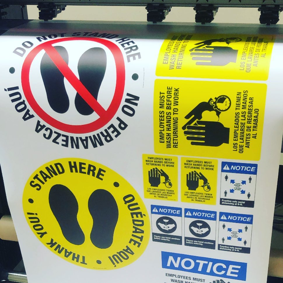KodyTHCSolution's tweet image. What steps have you taken to pivot as a business during COVID-19? We produce CDC recommended solutions geared toward what you can be doing to help prevent the spread of COVID-19.
#thclabelsolutions #CDC #covid19 #safetysigns #thc #label #labeldesigns #signage #preventthespread