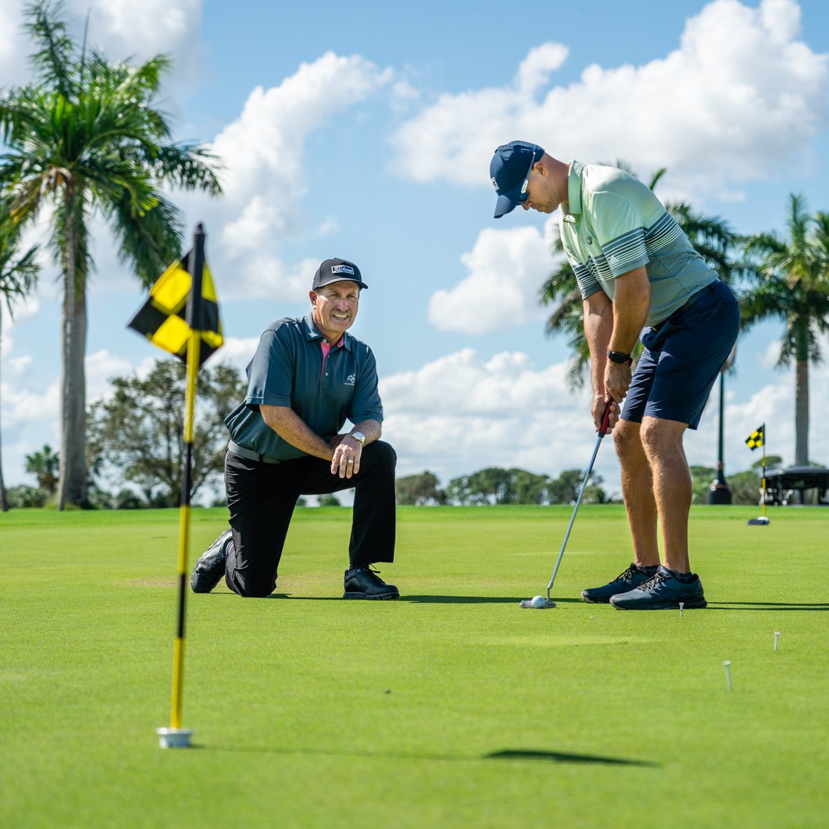 There's no age restrictions when it comes to improving your game, and Warren has plenty of experience teaching everyone from eight to 80.