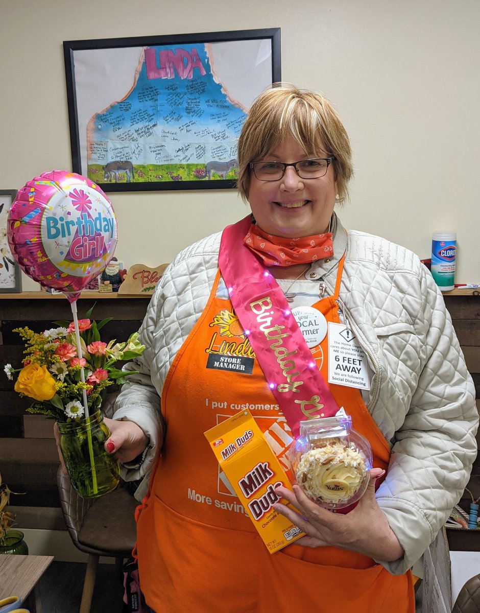 Happy Birthday Linda!! We wish you the best birthday ever!