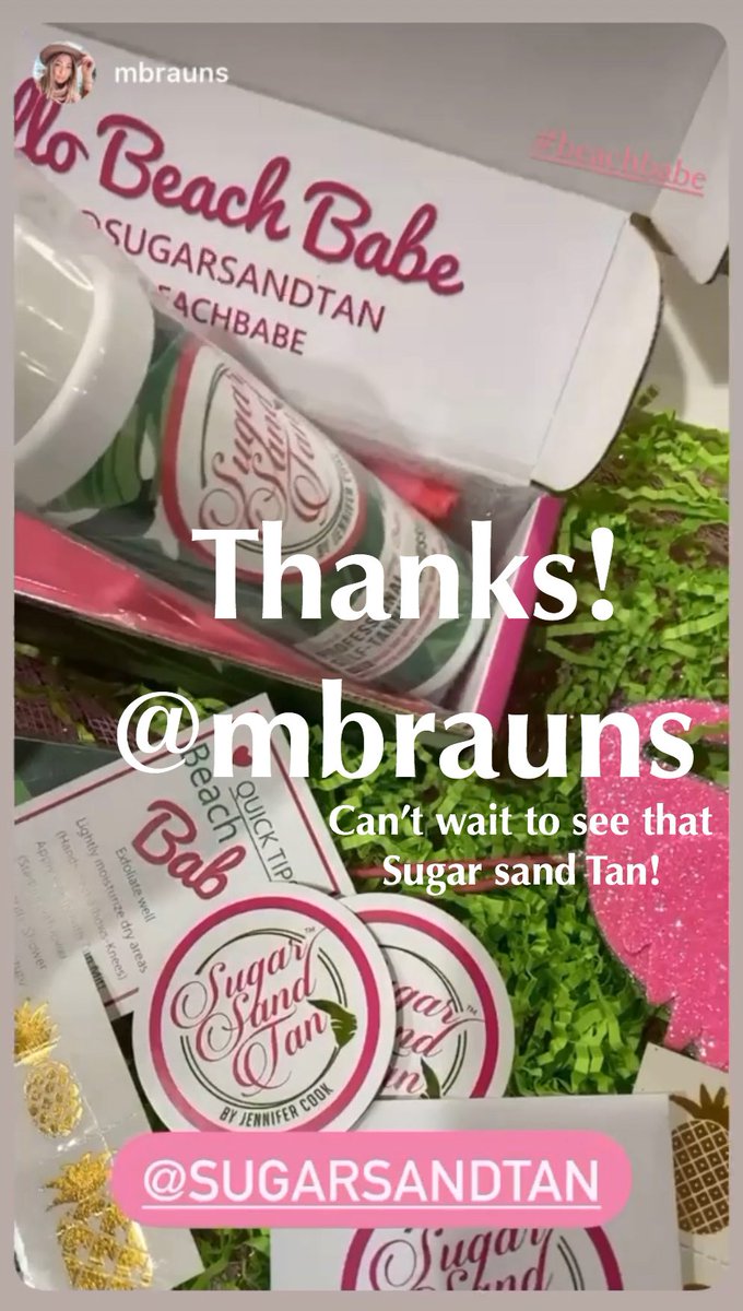 Sugar Sand Tan tweet media