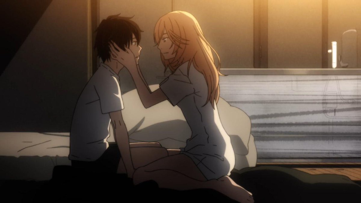 Kyoko feels abandoned by her father.She fears being abandoned by Rei.She is just a broken and lonely person at heart, that is why I can relate to her on a deeper level and that is why it is painful to watch her .