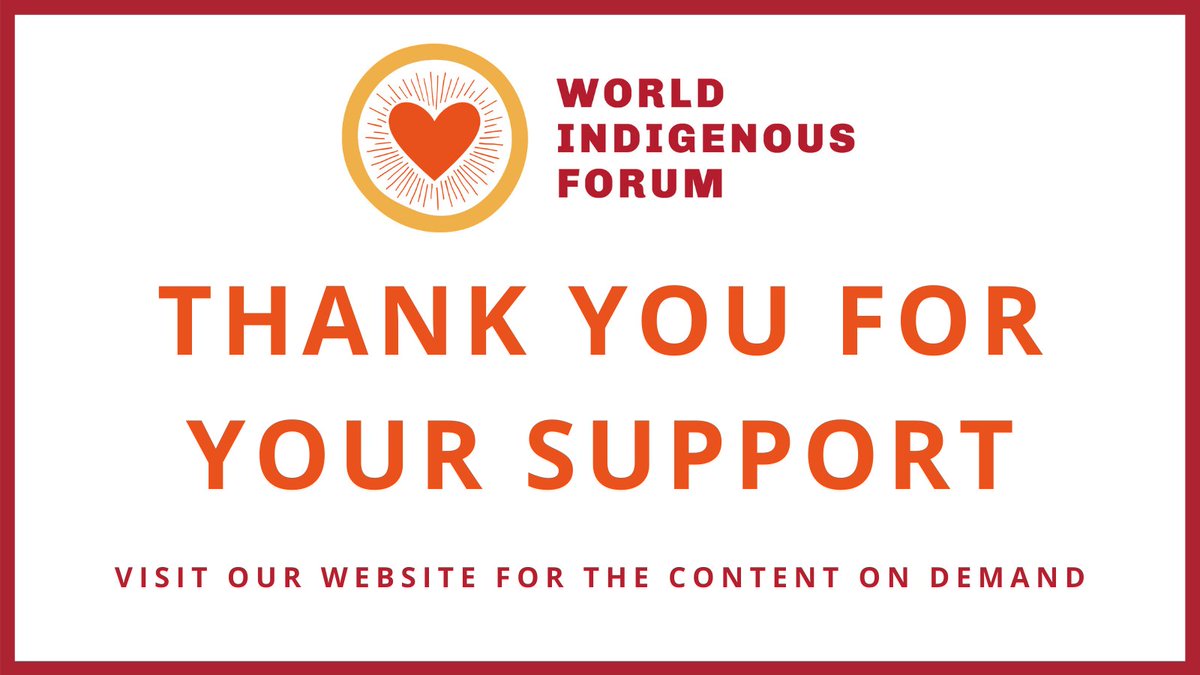 WIF_2021's tweet photo. What an incredible 2 days it has been at the World Indigenous Forum 2021! Thank you to everyone that attended, to our expert Speakers, Partners &amp; Exhibitors. It has been hugely valuable! We have made all of the sessions available online! https://t.co/ckjkg4iLfg #WIF2021 https://t.co/9zcEty4X06