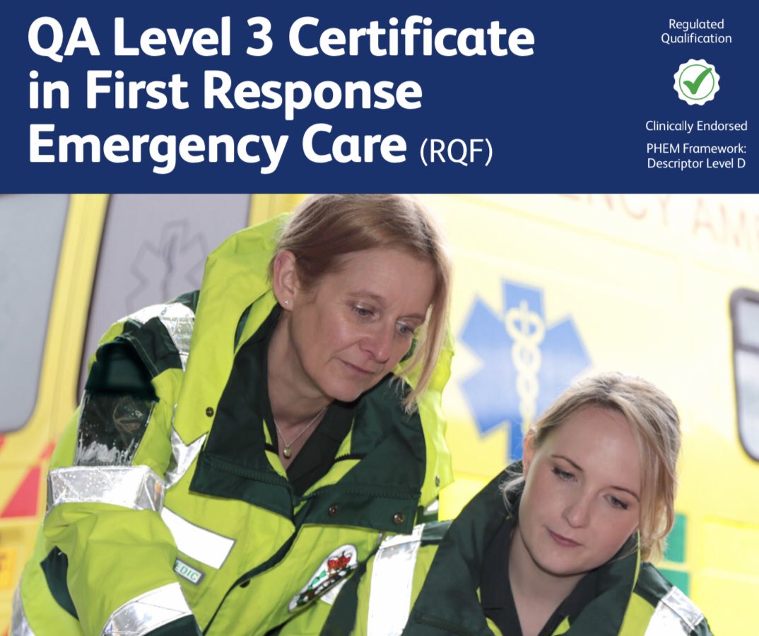 AvonmoreTrainin's tweet photo. First Response Emergency Care 3 course: 8th to 12th February 2021
Book your place now @ admin@firstaidtrainingni.com or call 02892 603307 https://t.co/CWXIErhoIE