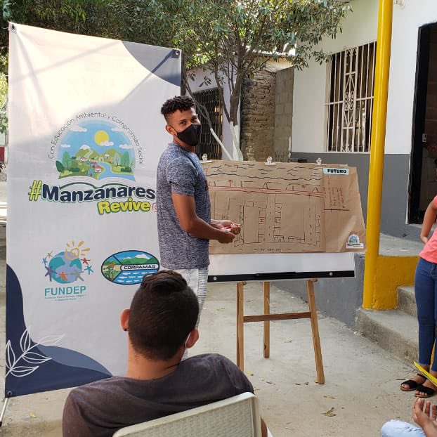 FundepSm's tweet photo. Ayer visitamos los barrios Pamplonita y Simón Bolívar, con cartografía social para identificar las problemáticas y potenciales soluciones ambientales en el sector.  
Hicieron presencia representantes de los grupos organizadores de las comunidades como JAC, Cobasa y Coomacol https://t.co/ilyoN4Qdcn