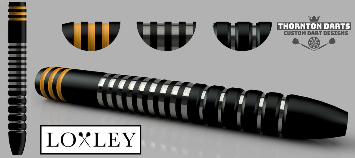 DartsFactory01's tweet photo. Final Design to Final Product with @LoxleyDarts for @owenmaiden180 

A talented young player winning the Welsh and England Youth Open in 2014 and 2016, Owen Maiden aka "Massacre" now has his signature darts!

What do you think?

Available Here in 25g!

https://t.co/Pzr4r0R6TJ https://t.co/3XgTaR1I0C