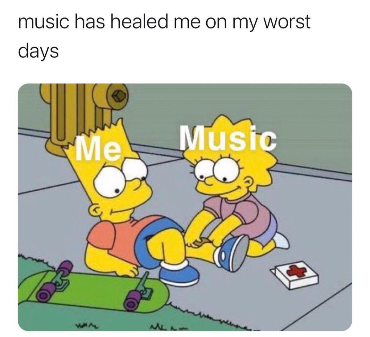 Name a song that helped you on a bad day! ๐๐ถ๐ข https://t.co/FEF1oav2hH