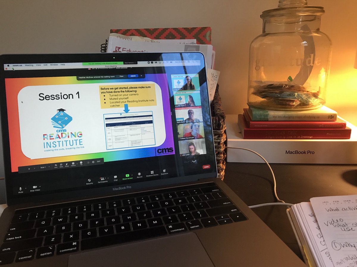 Some days you just wonder how you got so lucky to have your position and be surrounded by such passionate educators! The first day of our new Reading Institute was inspiring and we get to do it again and again. #blessed #crackthecode&amp;breakthelink ⁦⁦<a href="/CMSK5Academics/">CMS Elementary Academics</a>⁩