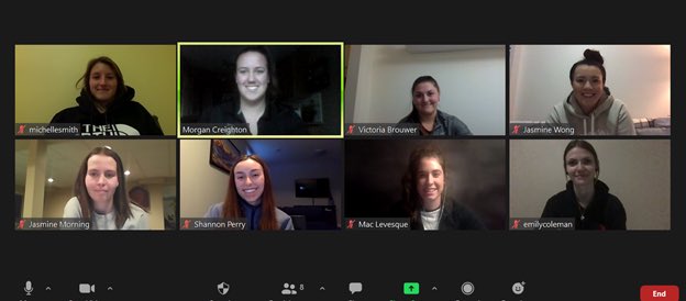 Huge should out to the students of the program who were able to chat tonight; old and new! <a href="/jasminemorning/">Jasmine Morning 🌞</a> <a href="/ecolemanturf/">Emily Coleman</a> <a href="/shannonbperry/">Shannon Perry</a> <a href="/VictoriaBr32/">Victoria Brouwer</a> <a href="/MacLevesque/">Mac Levesque</a> Jasmine Wong, and Michelle Smith!