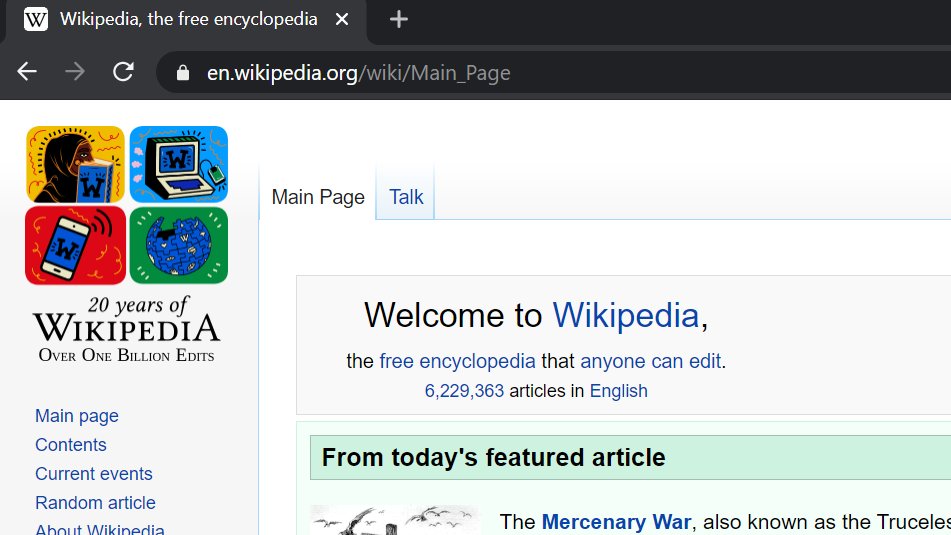 Hope you like our new birthday look! #Wikipedia20