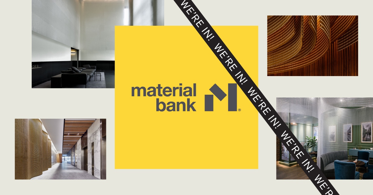 If you're part of our USA and Canadian community, you'll be excited to know that we are now part of Material Bank! The platform for providing material samples to you overnight so you can visualize your projects quickly. 

Visit materialbank.com and search for 'Kaynemaile'.