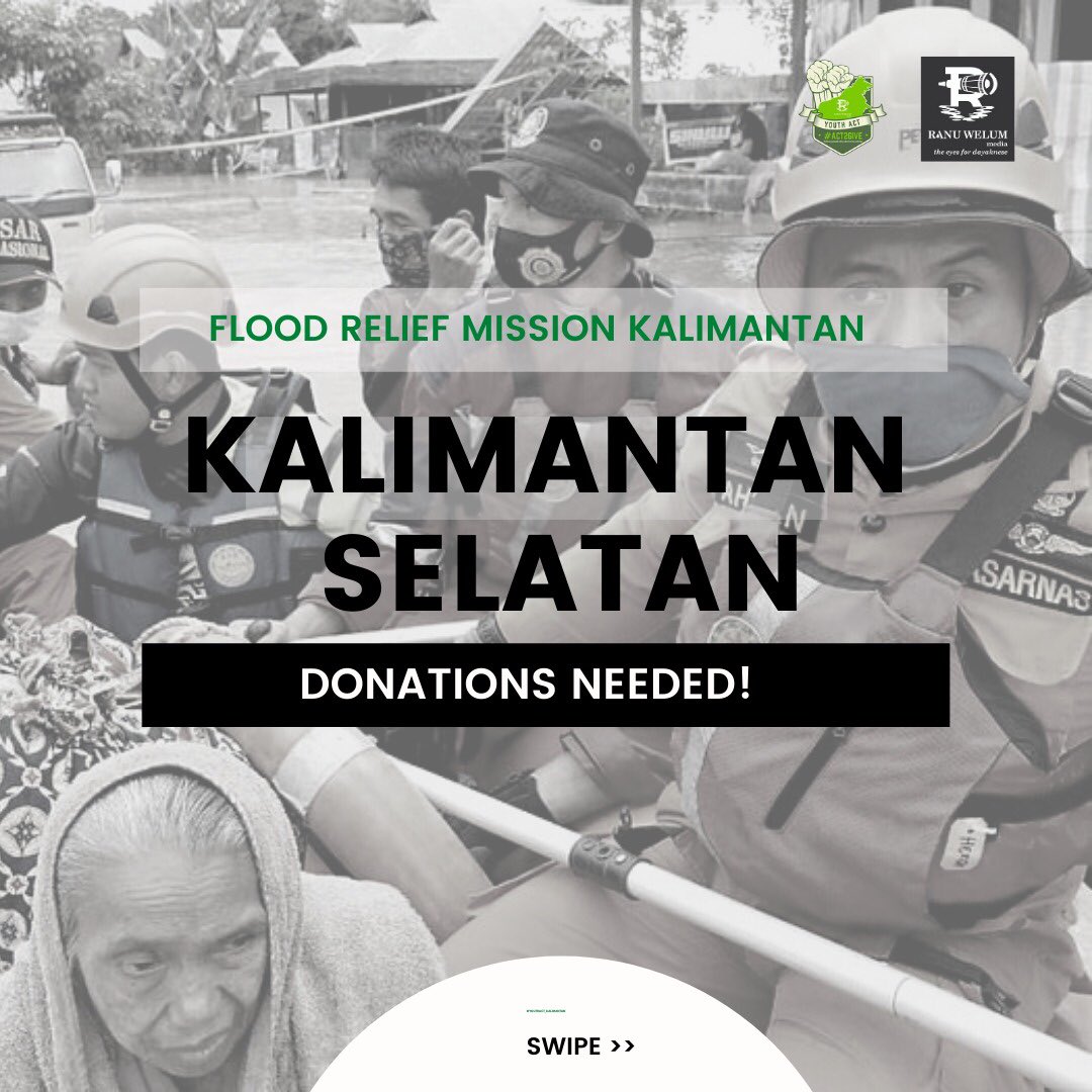 currybone's tweet photo. Please support our Flood Relief Mission by donating. The money will be used for buying the basic need for the community impacted. @act2give #BanjirKalsel #PrayforKalSel https://t.co/NMbj7cjydE