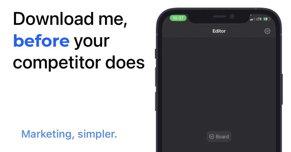 PostlyPro's tweet image. We help you create beautiful and effective marketing graphics easily from your phone or iPad in a matter of minutes!🥳

Whether it’s an app, course, product or anything else use Postly to create effective marketing graphics😎

Check us out here:
apps.apple.com/us/app/postly-…