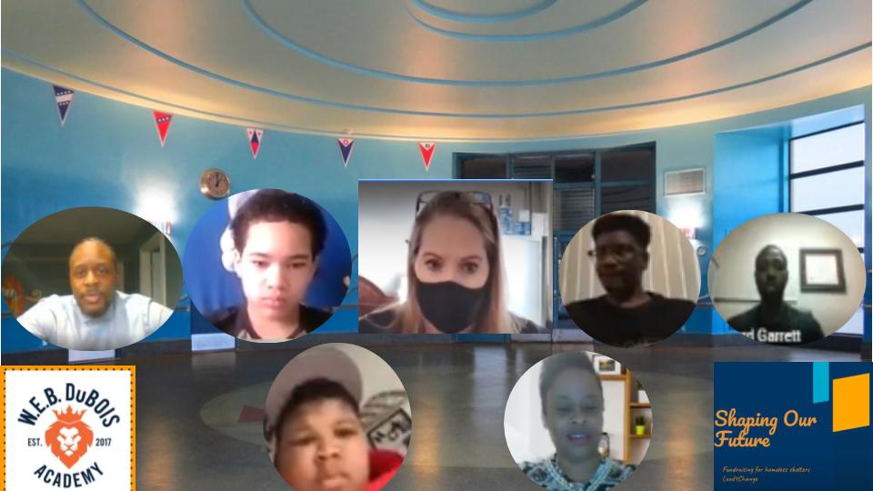 MsFieldsClass's tweet image. JCPS EMPLOYEE CHALLENGE: Wayside Mission rep. met with the young men below who will lead this charge.Fifty-six families are in dire need of personal hygiene items and school supplies. DONATION DRIVE THRU on Sunday 17th from1:00pm-2:pm @DuBoisAcademy. Retweet and spread the word.