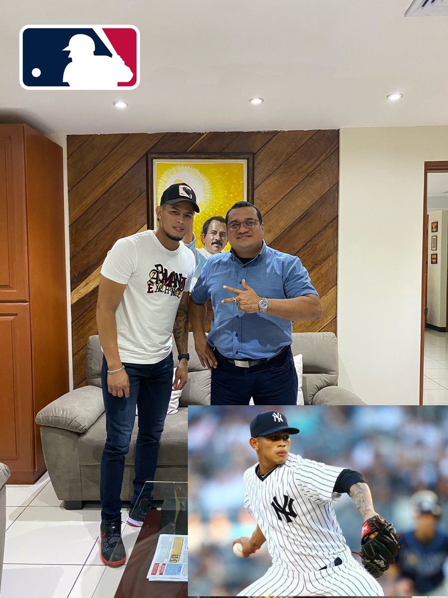 #bigleaguer Jonathan Loaisiga visitando nuestras oficinas 😎👍🏼